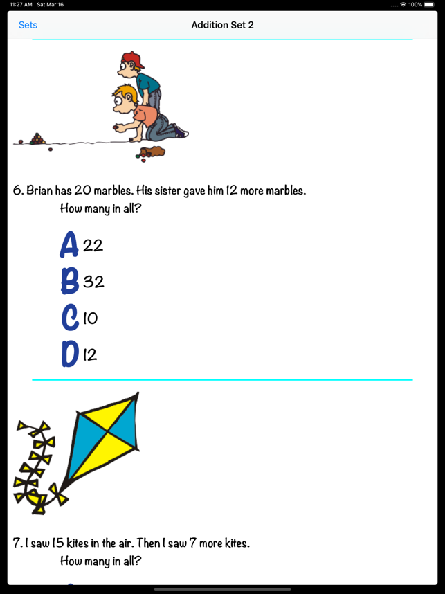 Word Problems Grades 1-2(圖5)-速報App