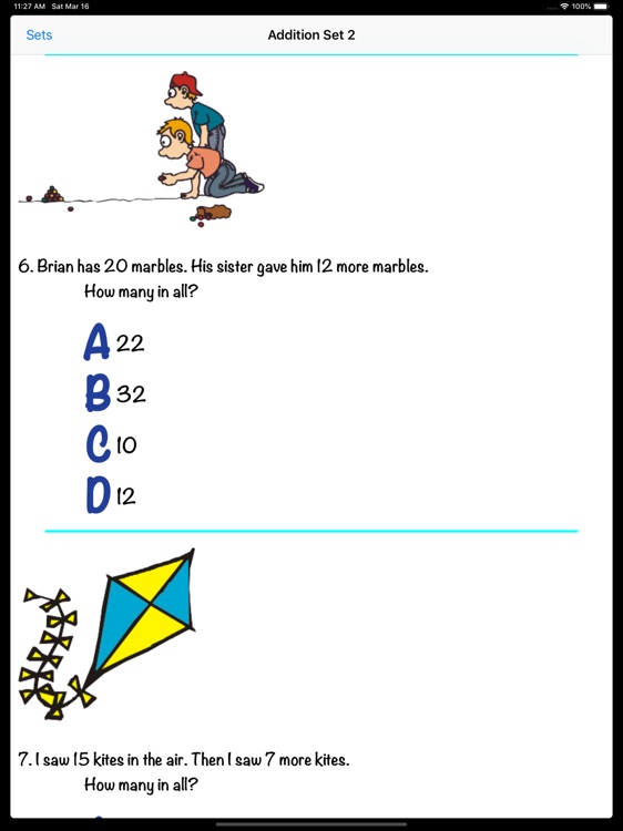 Word Problems Grades 1-2 screenshot-4