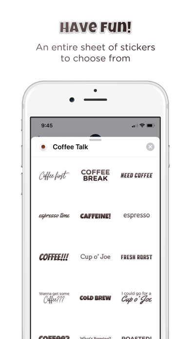 Coffee Talk Stickers screenshot 3