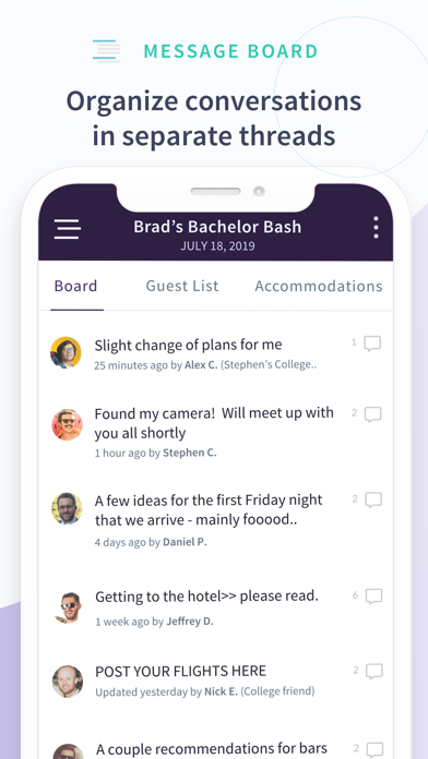Guestboard–Better Group Events screenshot 4