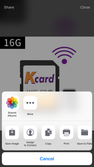 Kcard WiFi SD screenshot 4