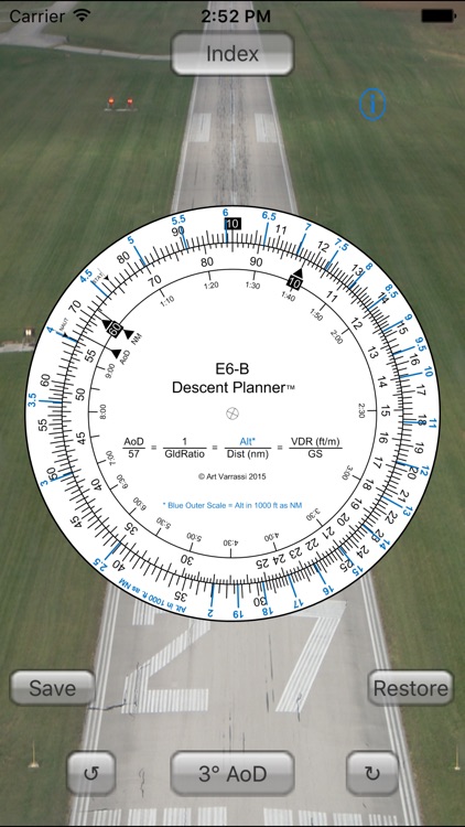 E6B Descent Planner