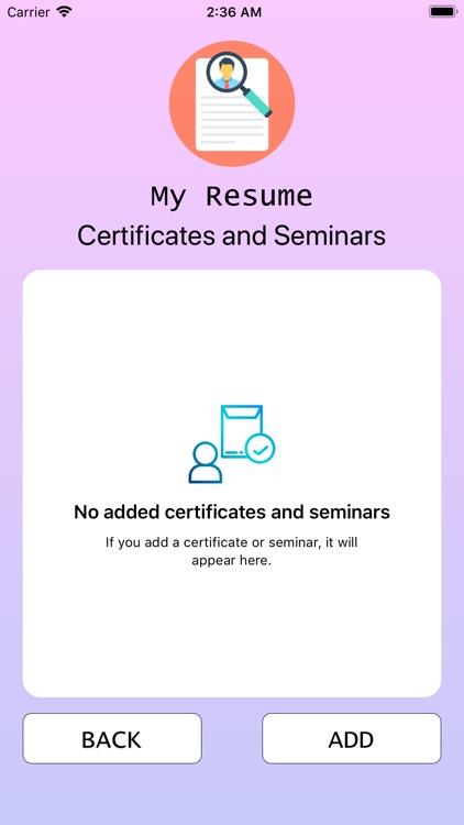 The My Resume screenshot-7