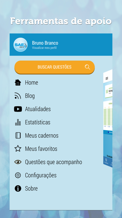How to cancel & delete Questões ENEM - SAE Digital from iphone & ipad 3