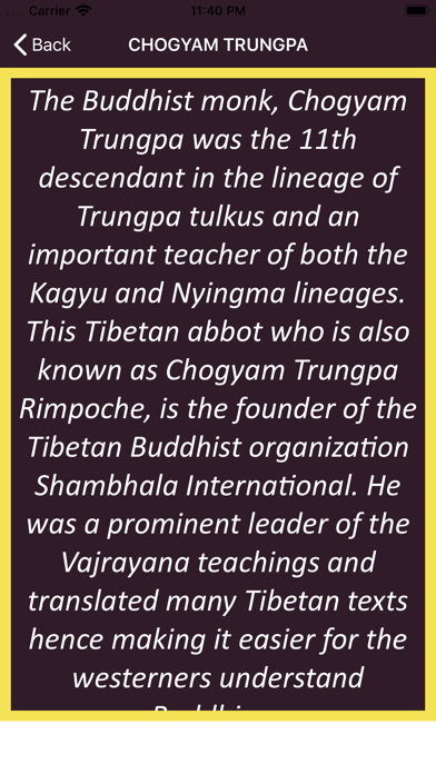 Chogyam Trungpa Wisdom Quotes screenshot 3