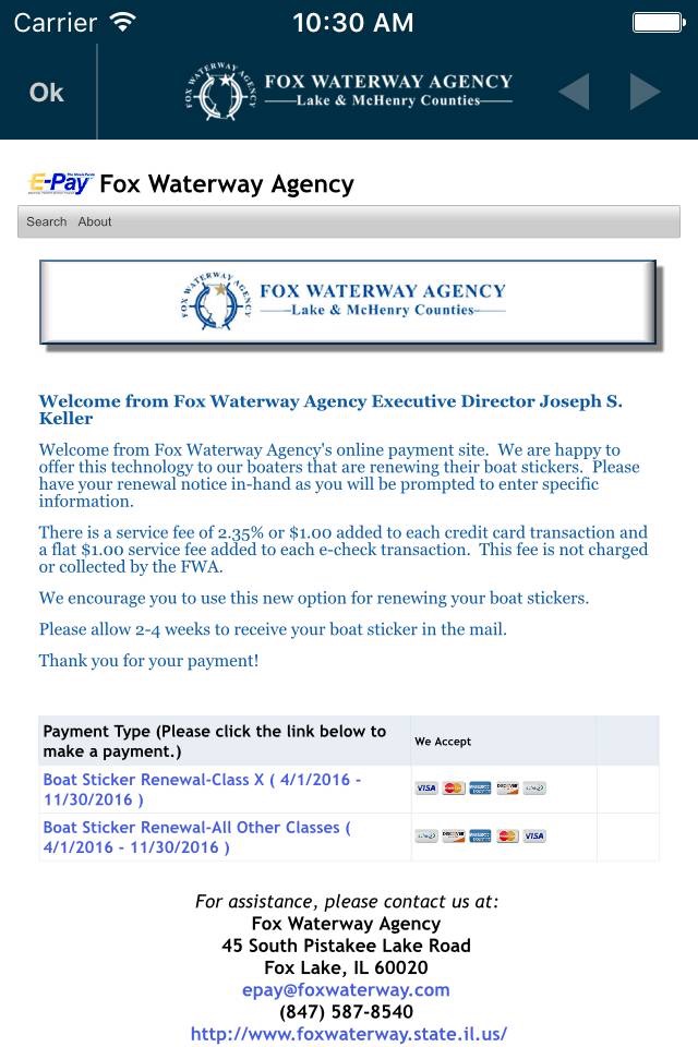 Fox Waterway Agency screenshot 4