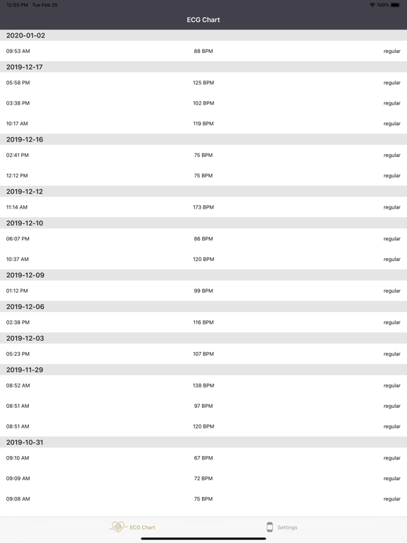 Screenshot #5 pour HUINNO MEMO for ECG