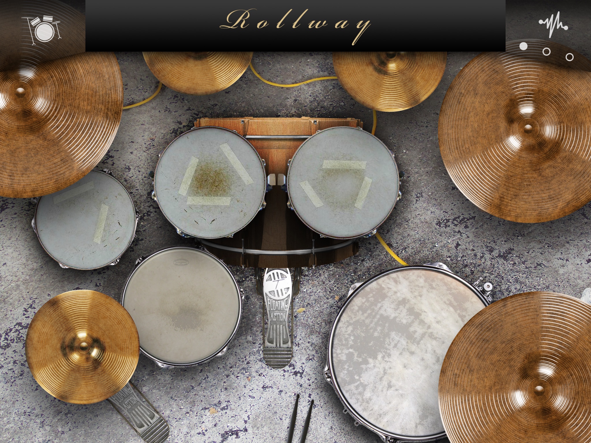 Rollway Live Drums screenshot 3