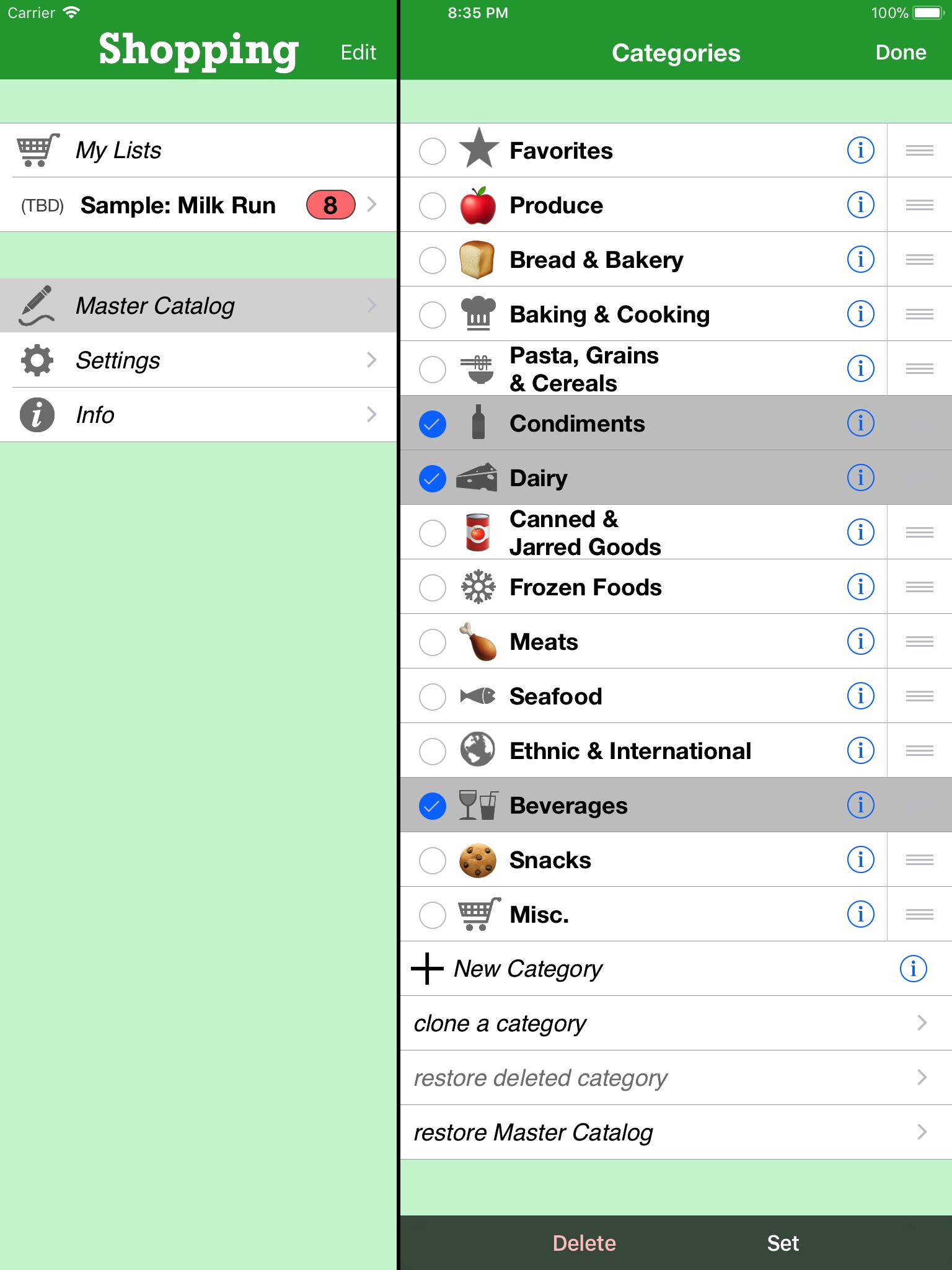 Shopping (Grocery List) screenshot 2