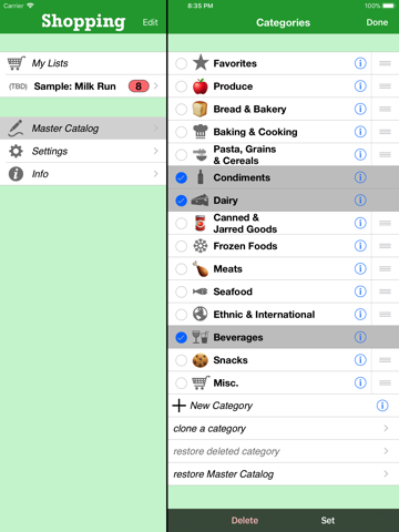 Shopping (Grocery List) - náhled