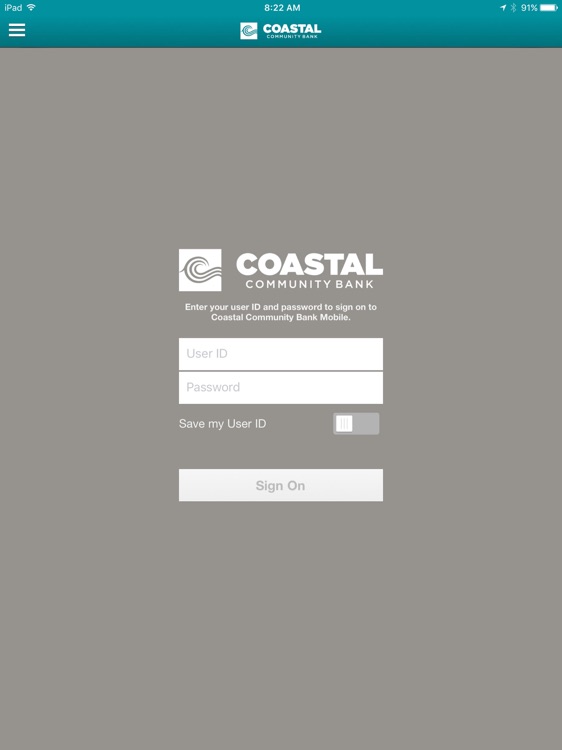 Coastal Community Bk for iPad