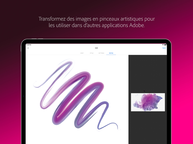 ‎Adobe Capture:Outil pour Ps,Ai Capture d'écran