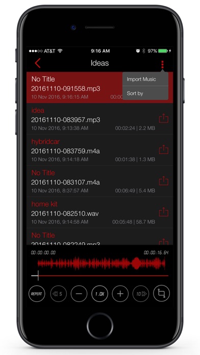 How to cancel & delete Awesome Voice Recorder from iphone & ipad 3