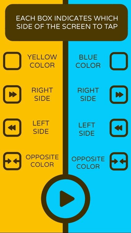 Two Sides: Yellow Blue