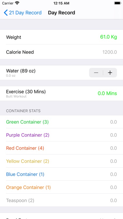 21 Day Fit Container Tracker screenshot-4