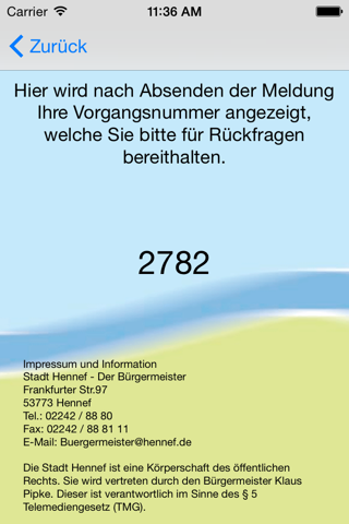 Bürger melden online screenshot 3