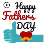 Animated Fathers Day Stickers
