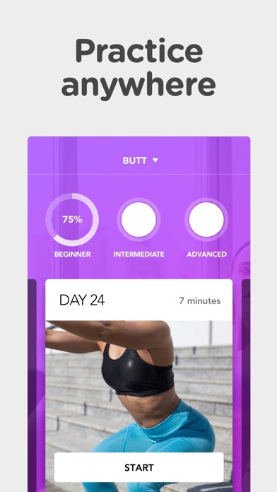 30 Day Squat And Abs Challenge screenshot 2