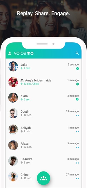 VoiceMo - voice messenger app