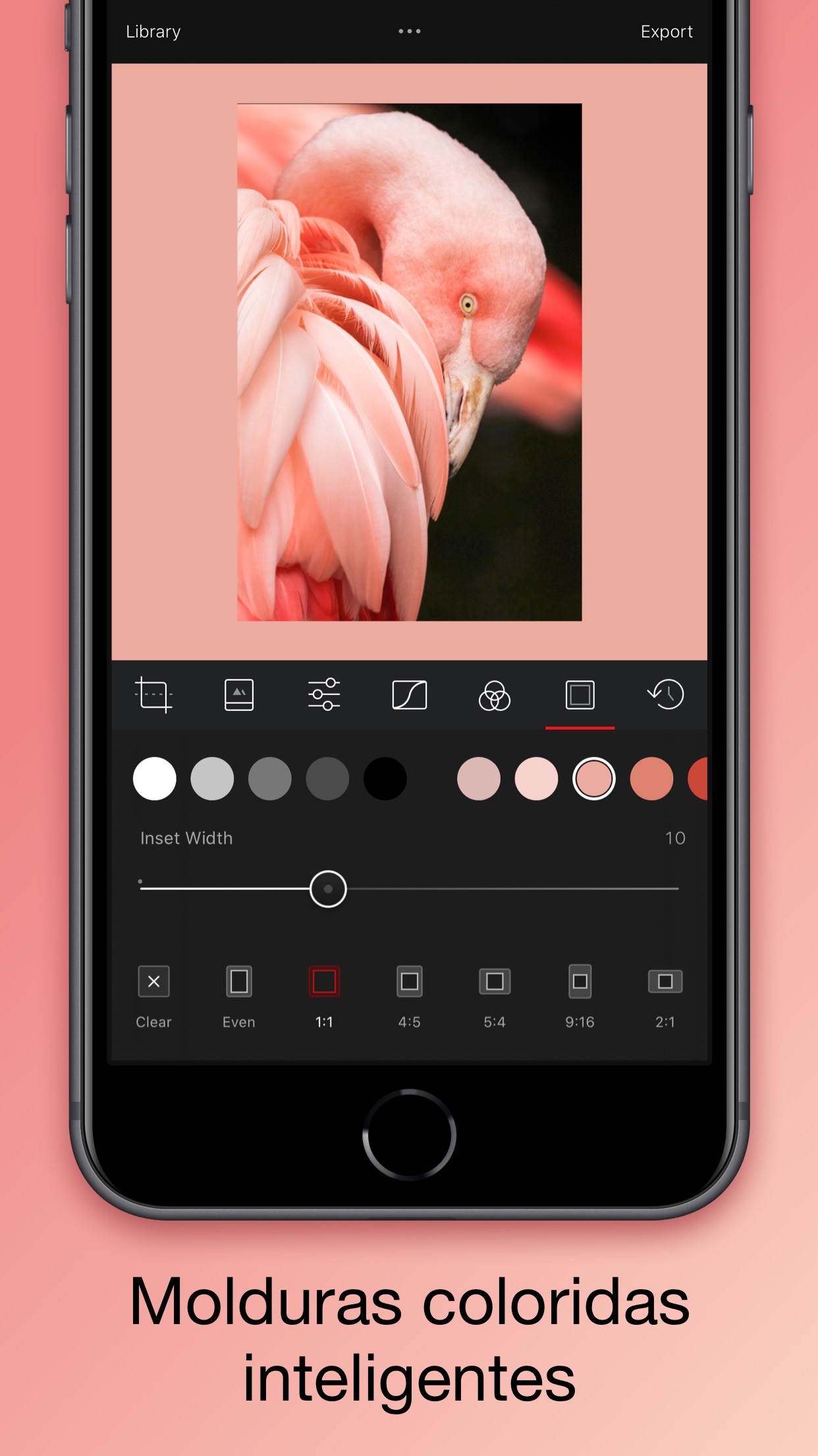 Screenshot do app Darkroom – Photo Editor