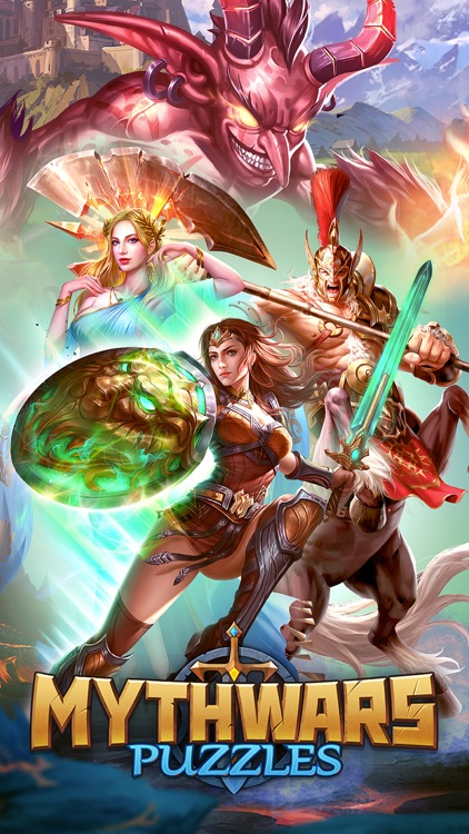 MythWars & Puzzles:RPG Match 3 screenshot-0