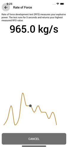 Screenshot 5 Tindeq Progressor iphone