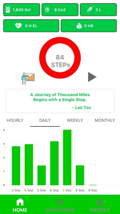 SBH-Pedometer screenshot 2