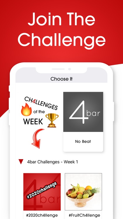 4bar - The Rap Challenge App
