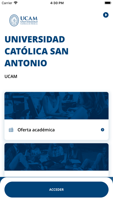 How to cancel & delete UCAM Univ. Católica de Murcia from iphone & ipad 1