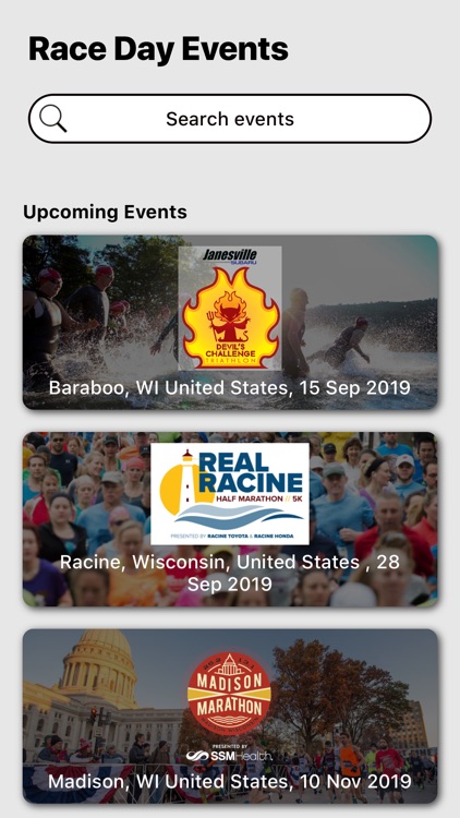 Race Day Events