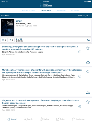 Digestive and Liver Disease screenshot 2