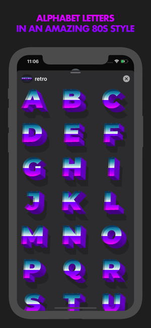 Retro Alphabet(圖2)-速報App