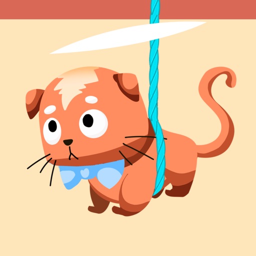 Rescue Kitten - Rope Puzzle Icon