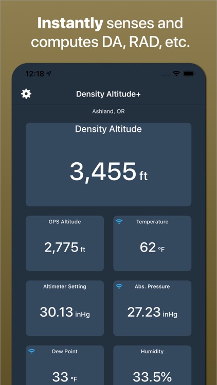 Density Altitude+