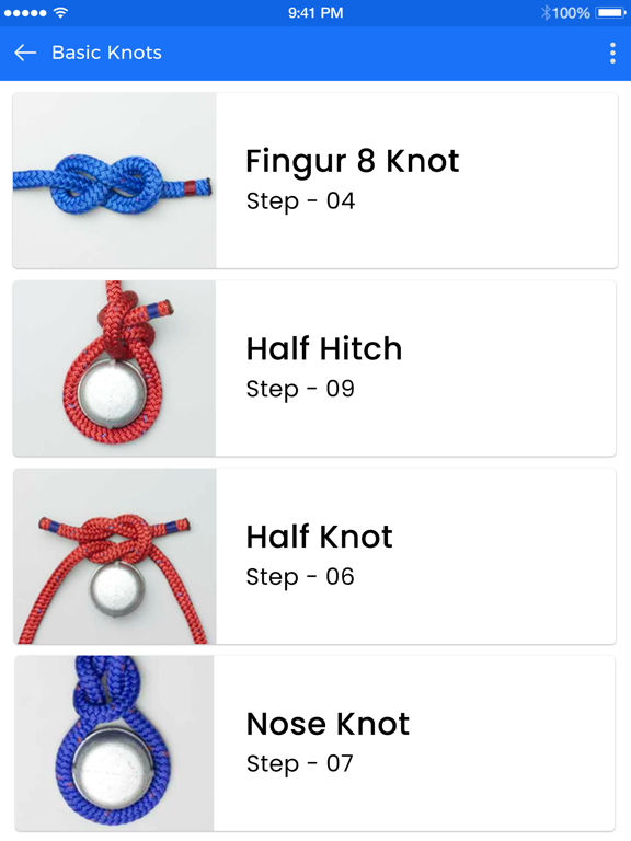 How To Tie Knots -Fishing Knot, Apps