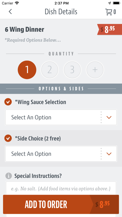 How to cancel & delete Jazzy Wings Southern Cuisine from iphone & ipad 4