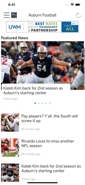 AL.com: Tigers Football News(圖1)-速報App