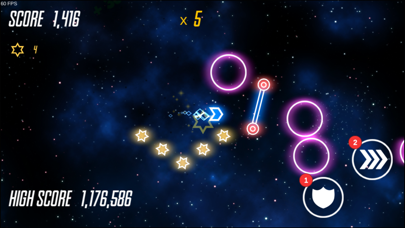 screenshot of Neon Infinity Flight 2