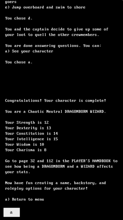 Character Quiz for D&D screenshot-4