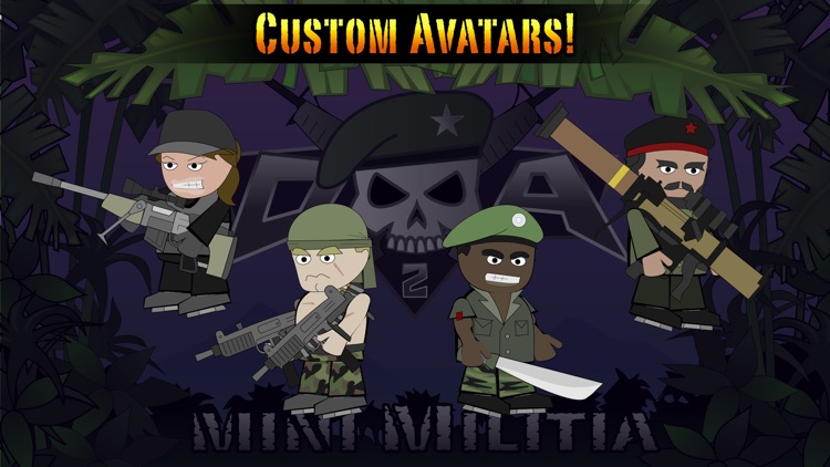 Doodle Army 2 : Mini Militia screenshot-4