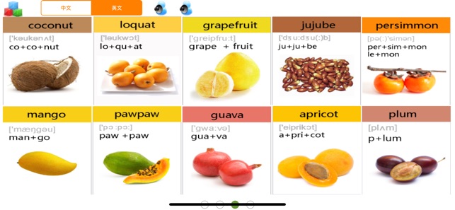 英語點讀機-水果(圖5)-速報App