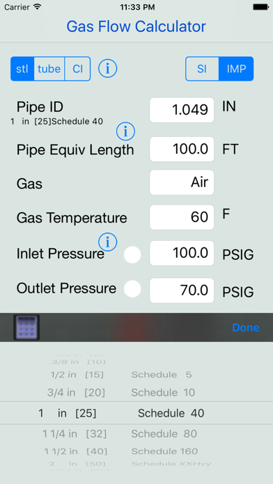 How to cancel & delete Compressible Gas Flow Calc from iphone & ipad 2