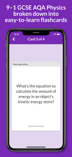 Key Cards GCSE AQA Physics