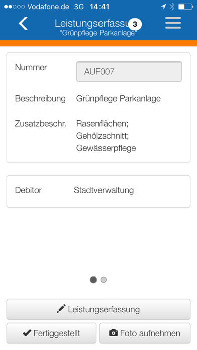 How to cancel & delete Mobile Leistungserfassung from iphone & ipad 4