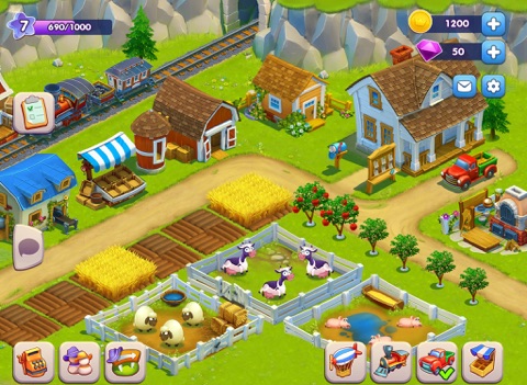 Скриншот из Golden Farm: Fun Farming Game