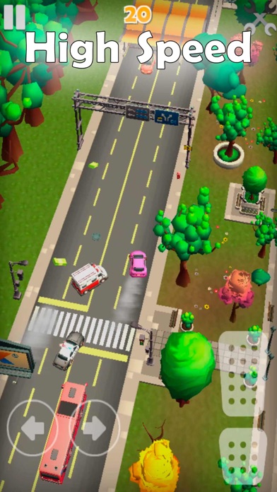 Crazy Car Chase screenshot 3