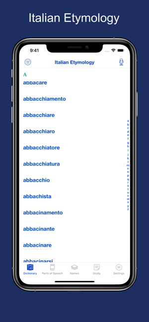 Italian Etymology Dictionary(圖1)-速報App