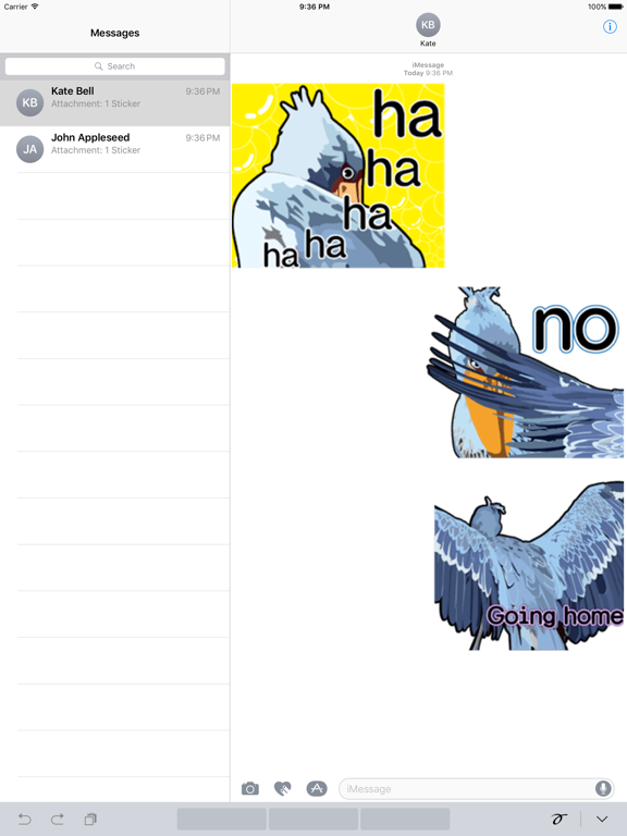 Screenshot #4 pour Cute Shoebill Stork Sticker