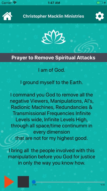 CM Prayers