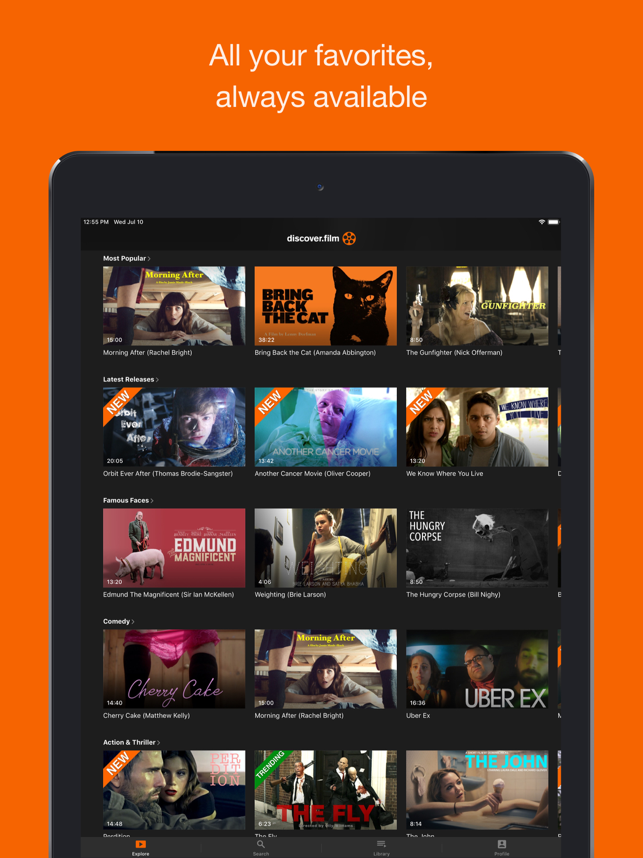 Movie Apps Discover Film